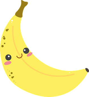 Cute Cartoon Banana