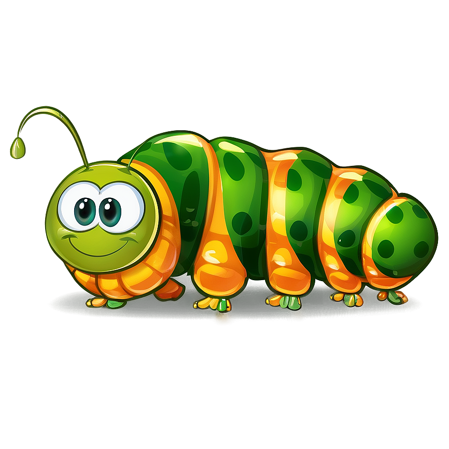 Cute Cartoon Caterpillar Png Oey16