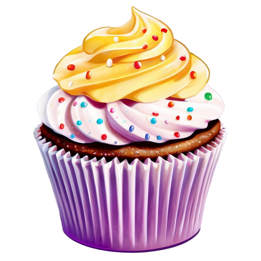 Cute Cartoon Cupcake Png 86