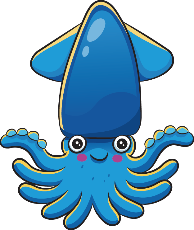 Cute Cartoon Cuttlefish.png