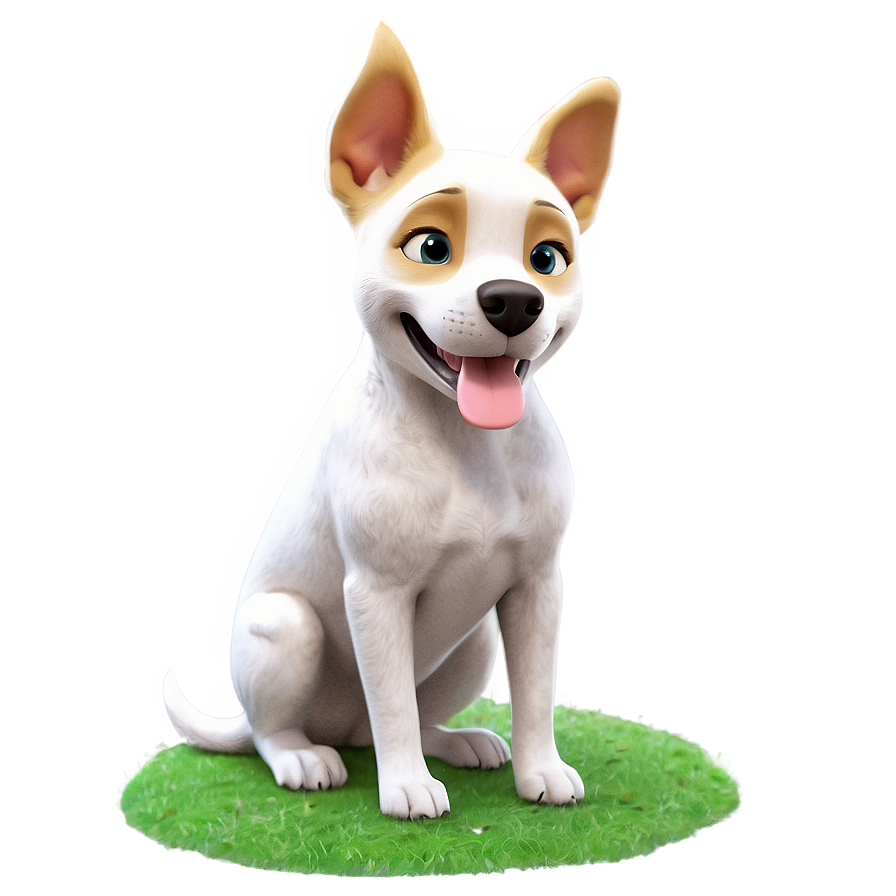 Cute Cartoon Dog Poses Png 06132024