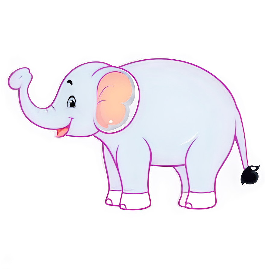 Cute Cartoon Elephant Png 26