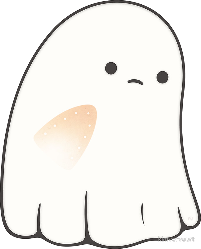 Cute Cartoon Ghost