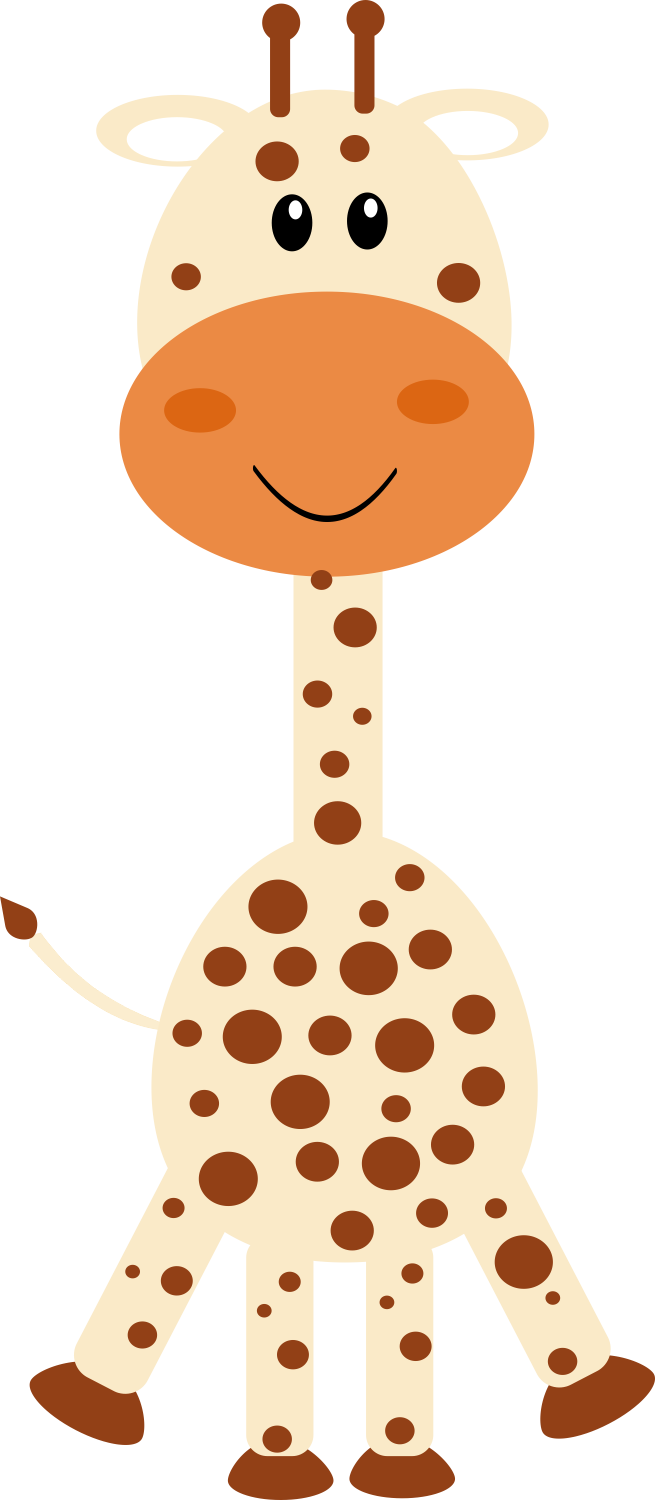 Cute Cartoon Giraffe