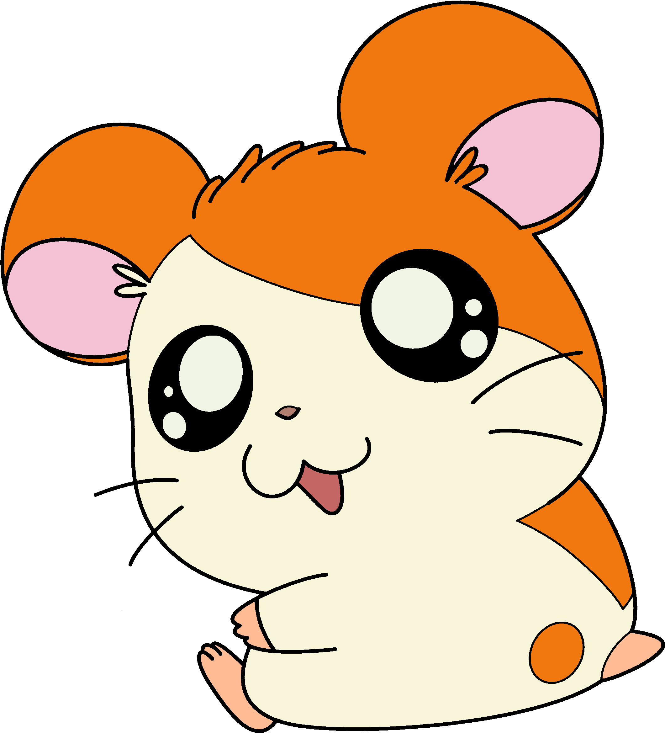 Cute Cartoon Hamster