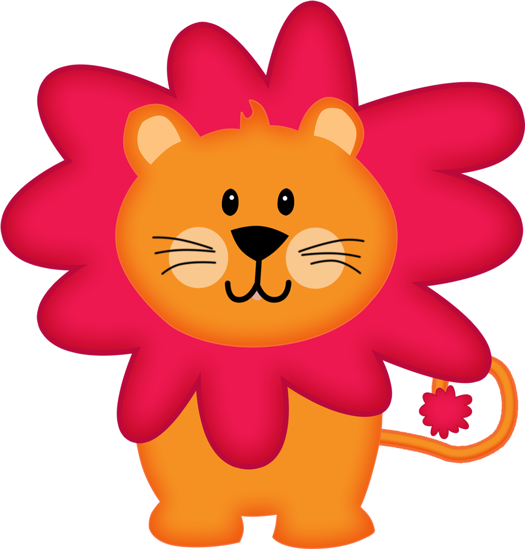 Cute Cartoon Lion