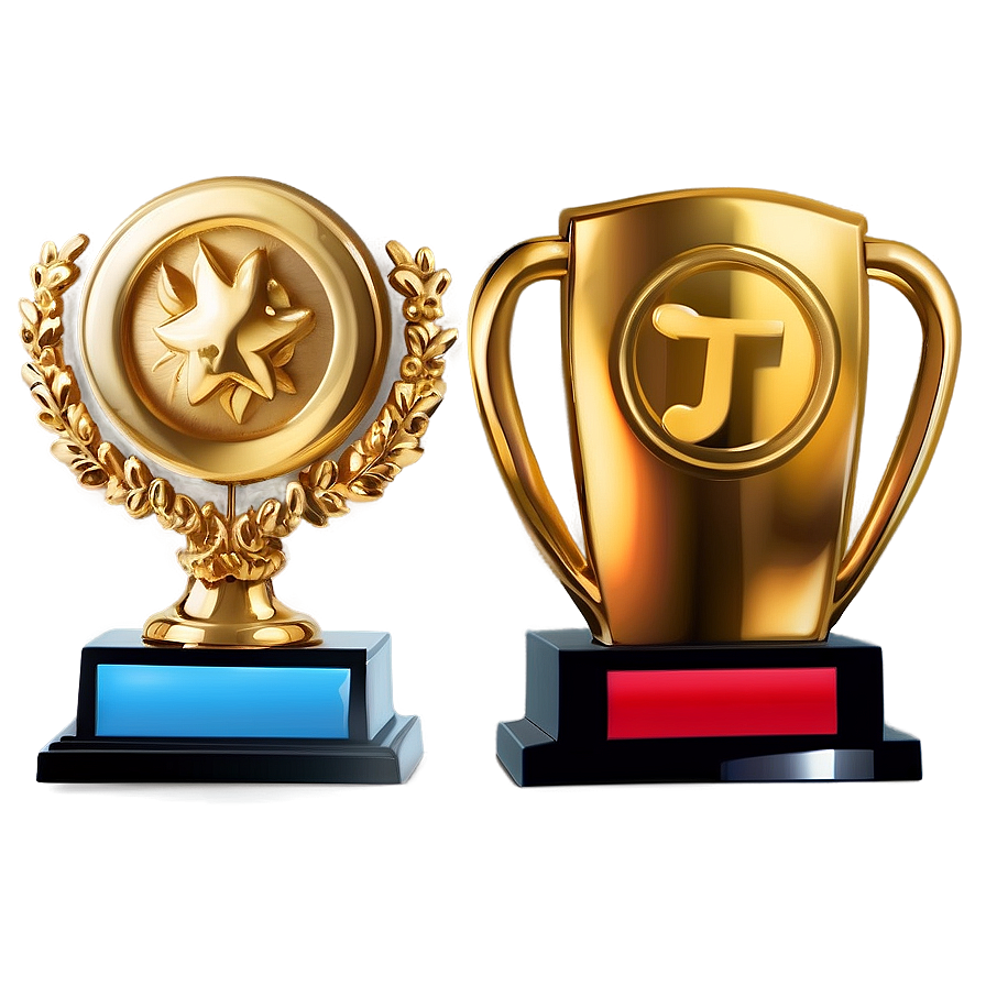 Cute Cartoon Trophy Png 5