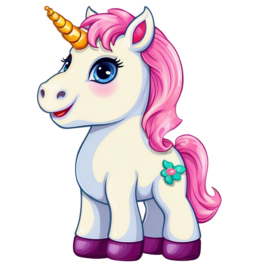 Cute Cartoon Unicorn Png 05032024