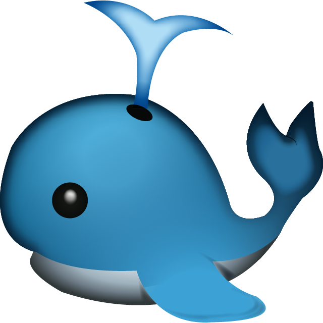 Cute Cartoon Whale Illustration