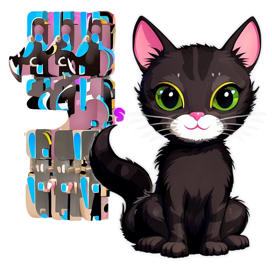 Cute Cat Avatar Png 05232024