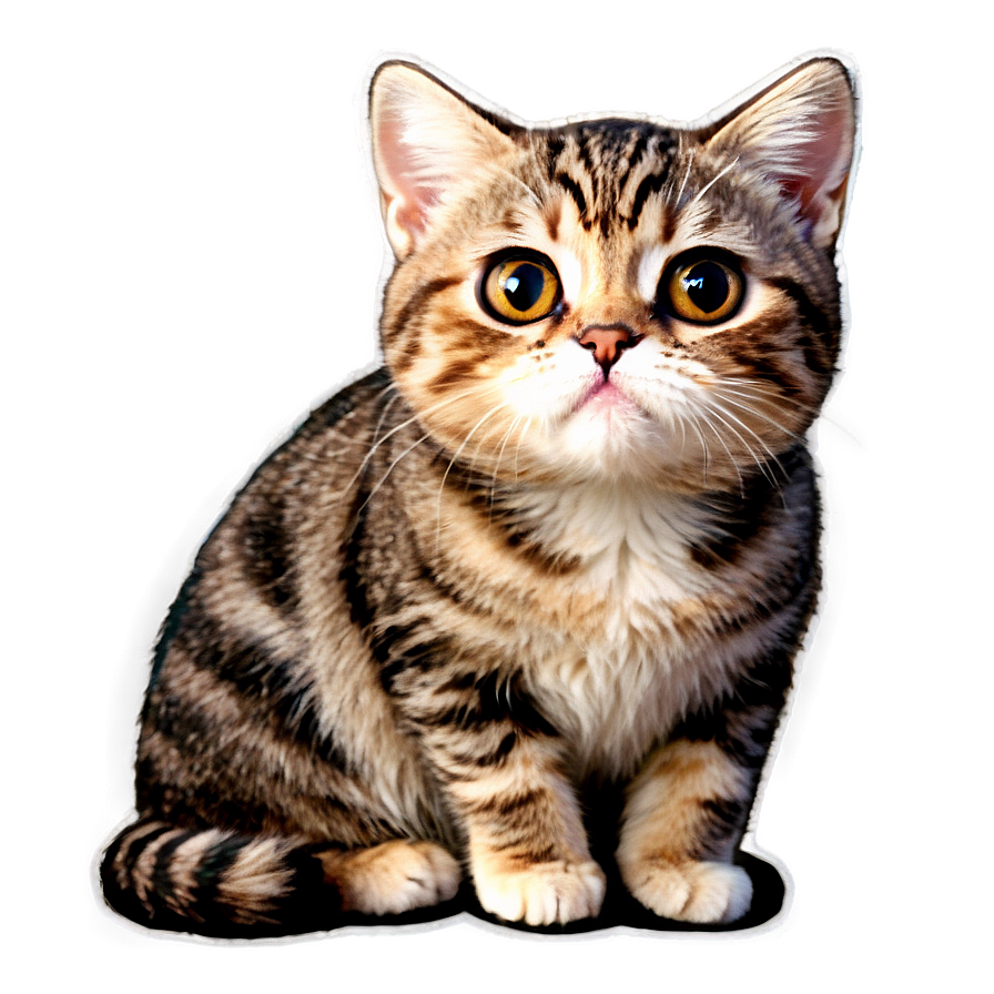 Cute Cat Character Png 26