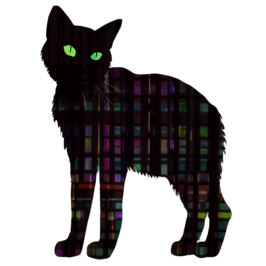 Cute Cat Silhouette Png Aon