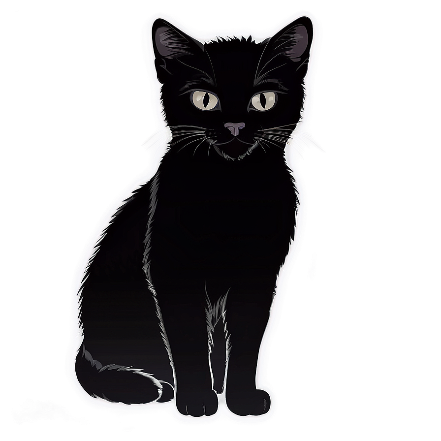 Cute Cat Silhouette Png Eud1