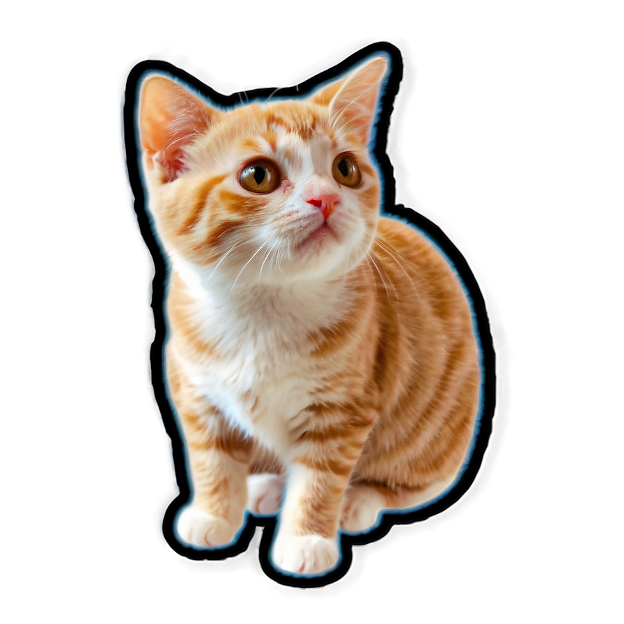 Cute Cat Sticker Png Xsb67