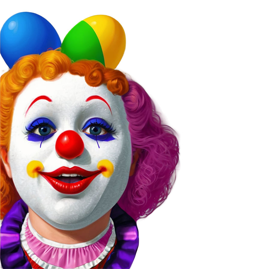 Cute Clown Sketch Png 05232024