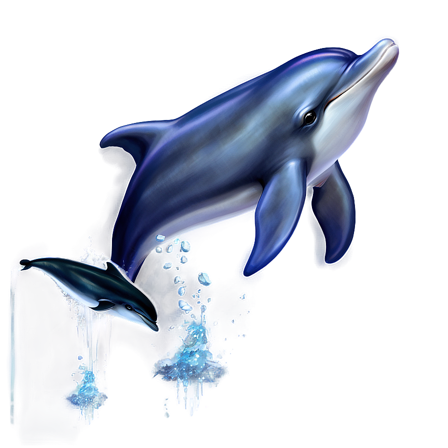 Cute Dolphin Png Btv