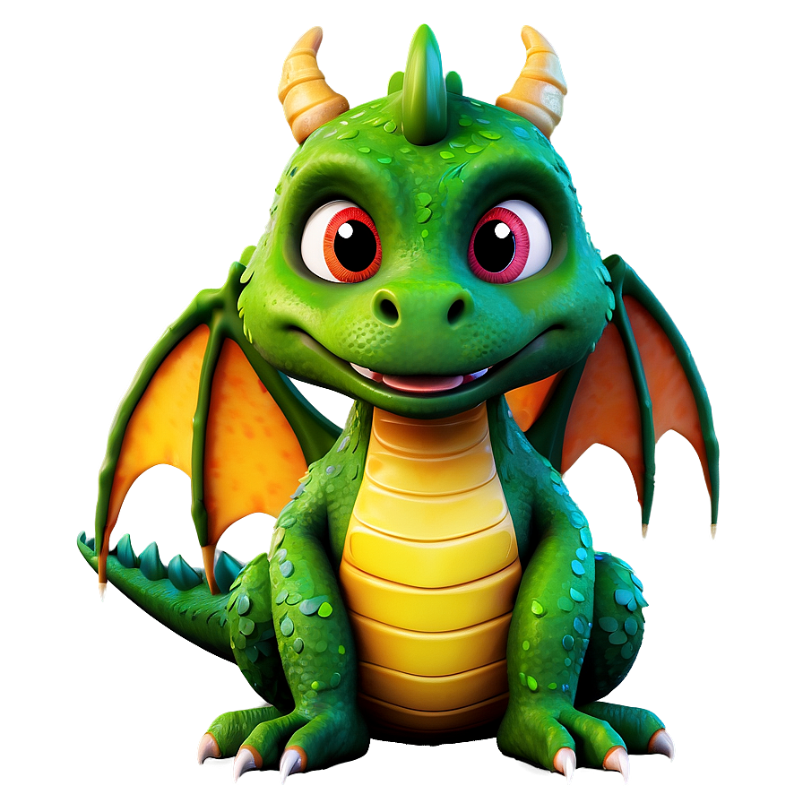 Cute Dragon For Kids Png 06262024