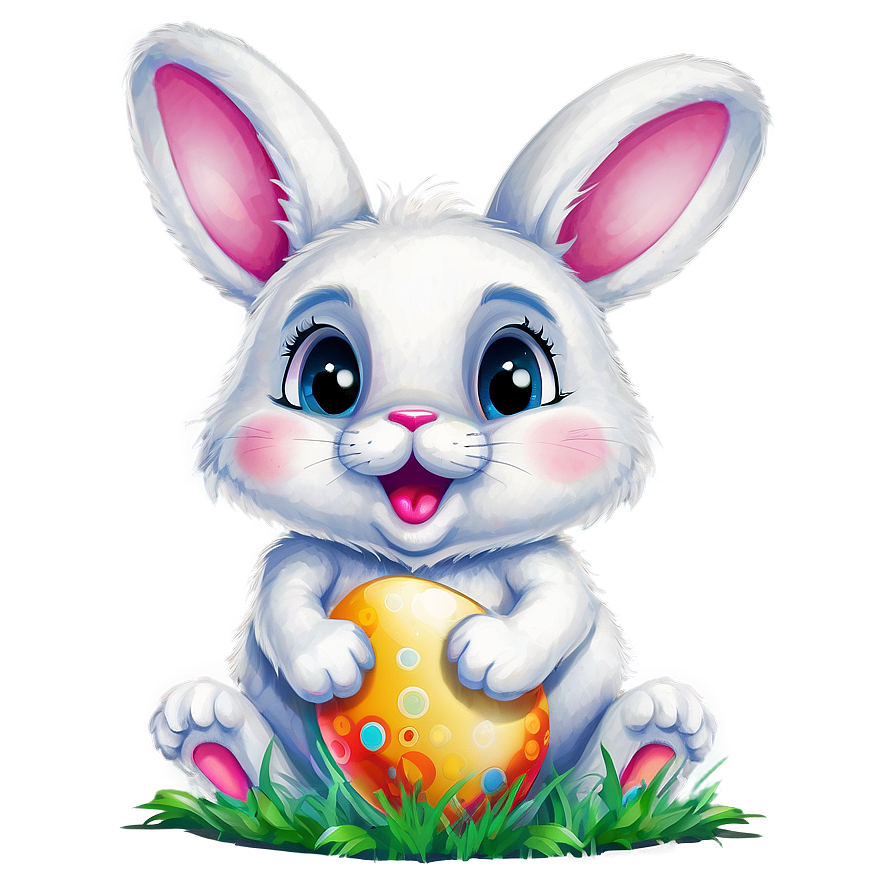 Cute Easter Bunny Png 36