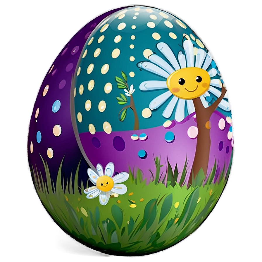 Cute Easter Egg Png 38