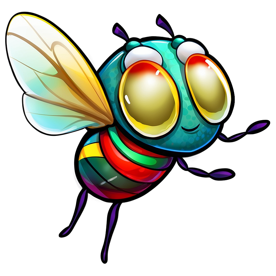 Cute Fly Mascot Png 05242024