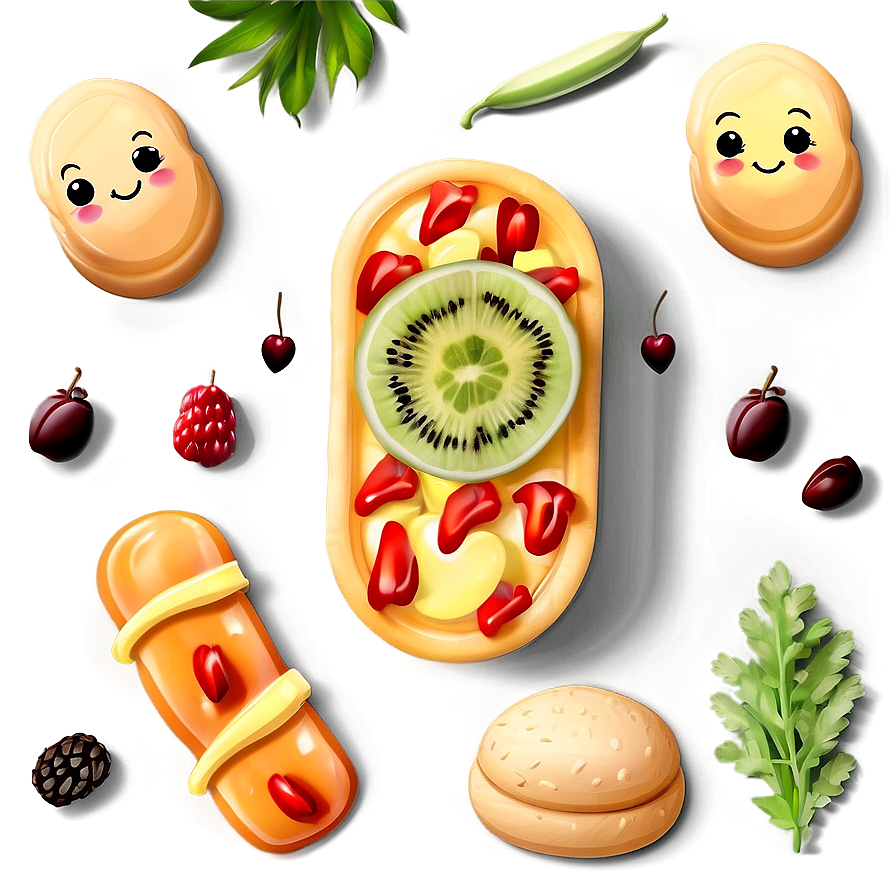 Cute Food Illustration Png 50