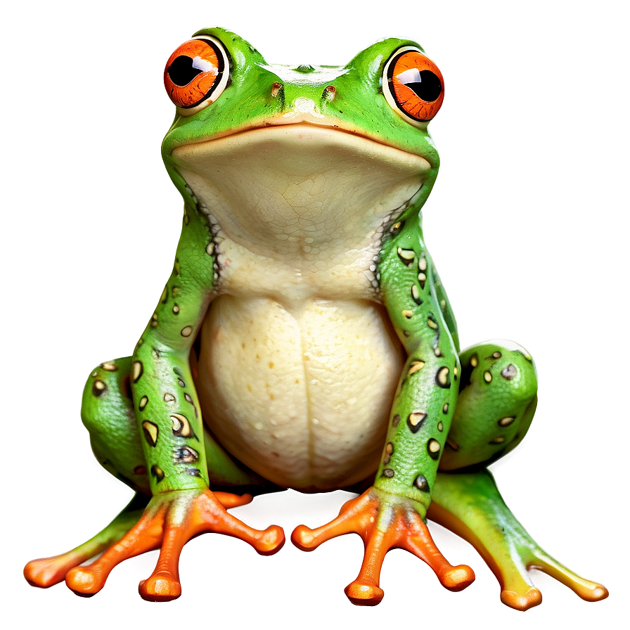 Cute Frog Illustration Png Rij