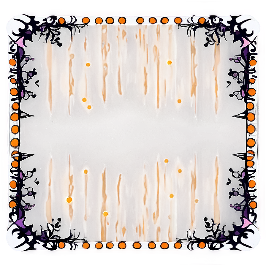 Cute Halloween Border Png Dai