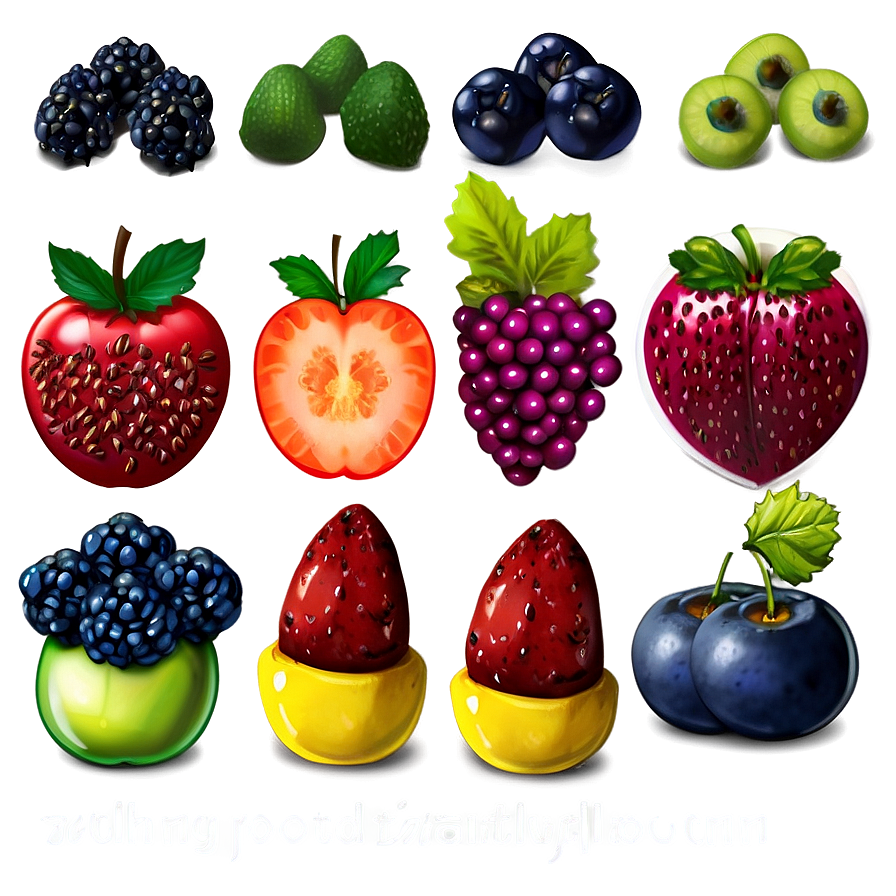 Cute Healthy Food Png 06252024