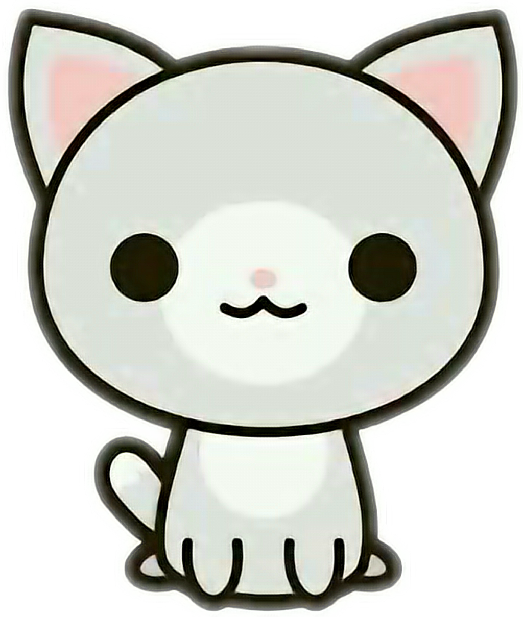Cute Kawaii Cat Cartoon