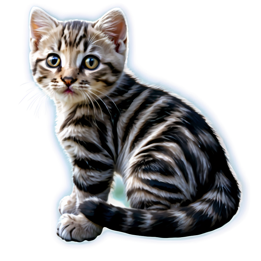 Cute Kitten Clipart Png Cko95