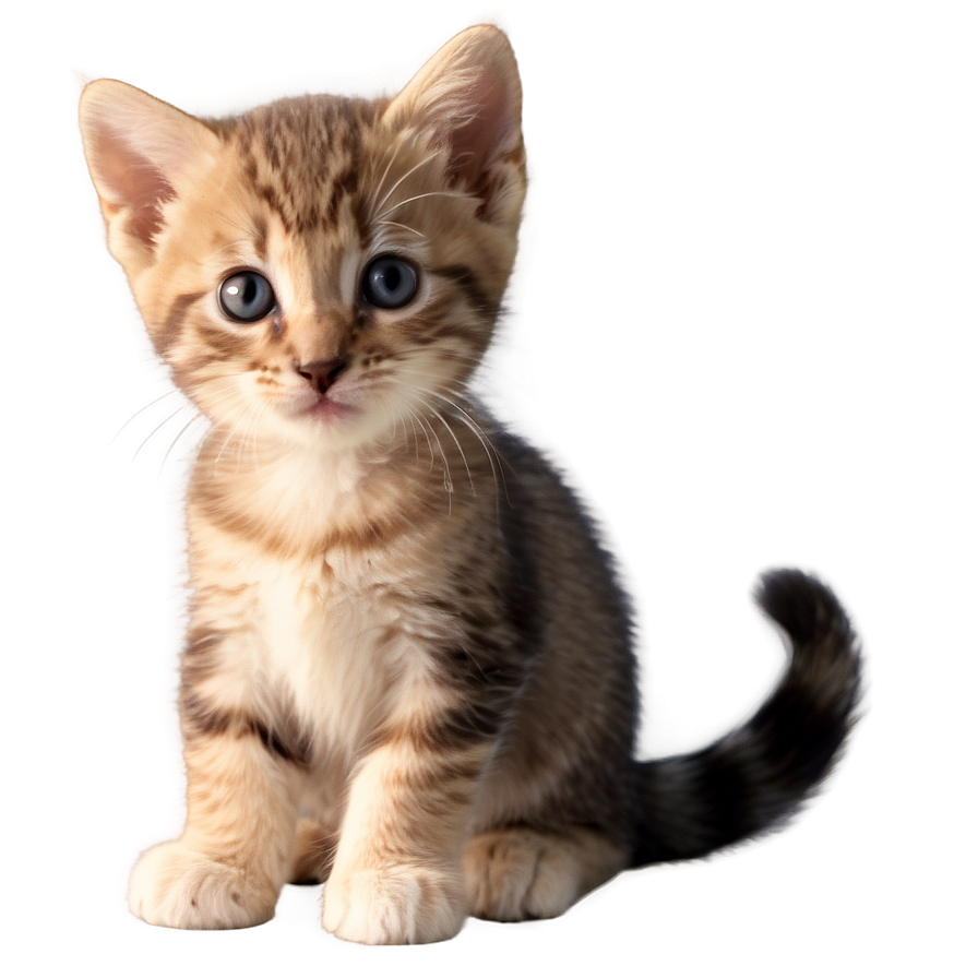 Cute Kitten Clipart Png Vau