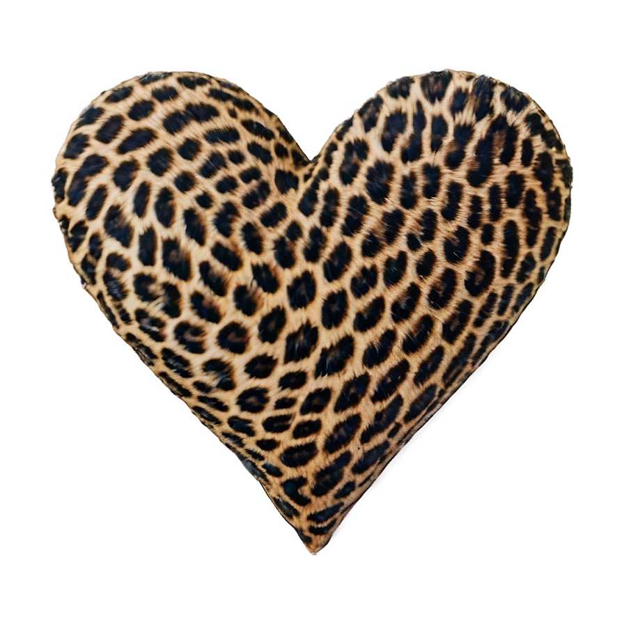 Cute Leopard Heart Picture Png 06282024