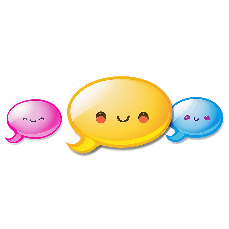 Cute Message Bubble Clipart Png Sxy