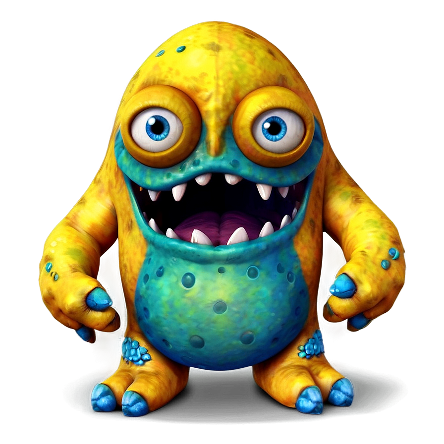 Cute Monster Character Png 05232024