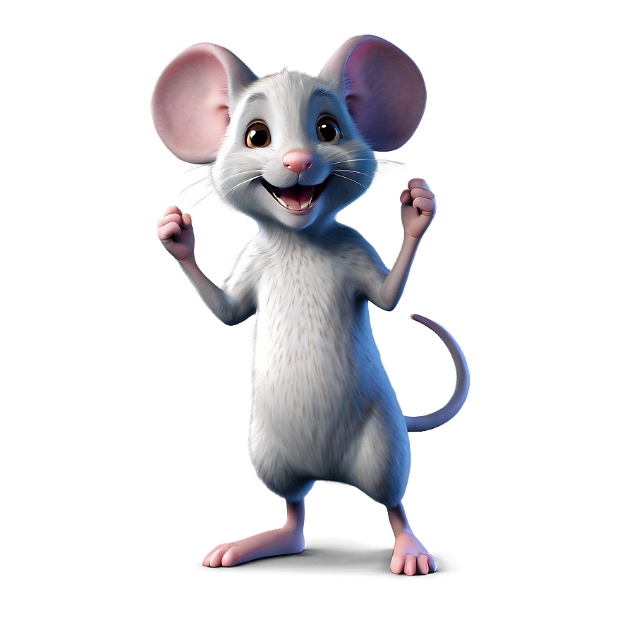 Cute Mouse Character Png 10