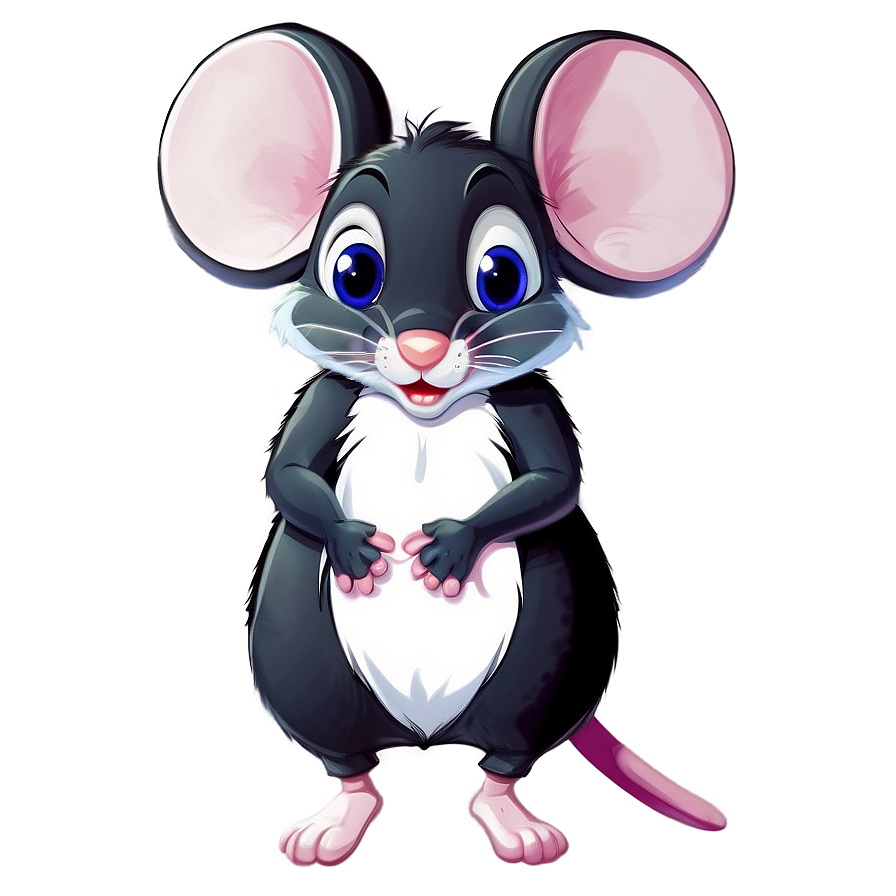 Cute Mouse Character Png 15