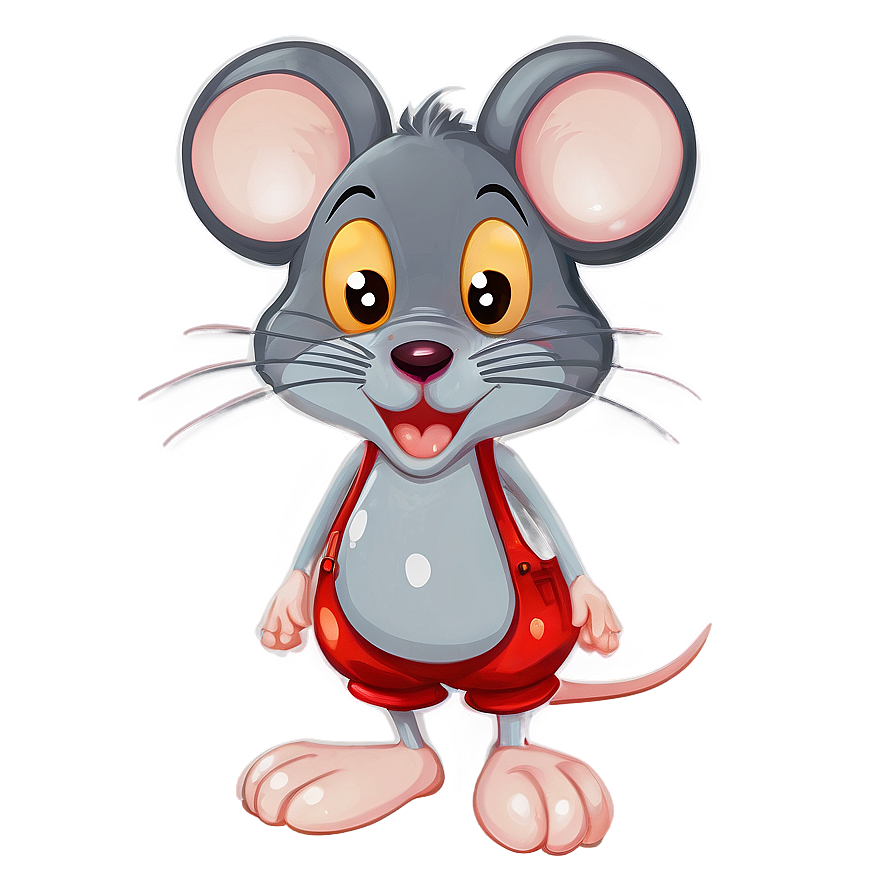 Cute Mouse Character Png 27