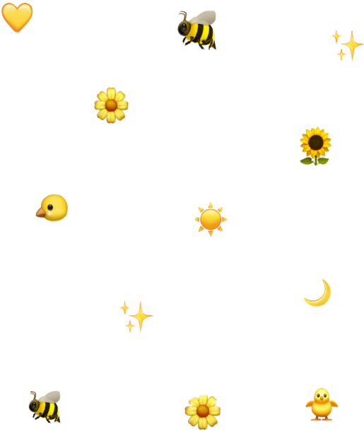 Cute Nature Emoji Pattern