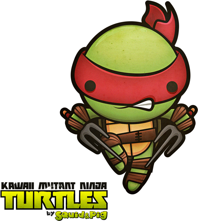 Cute Ninja Turtle Cartoon