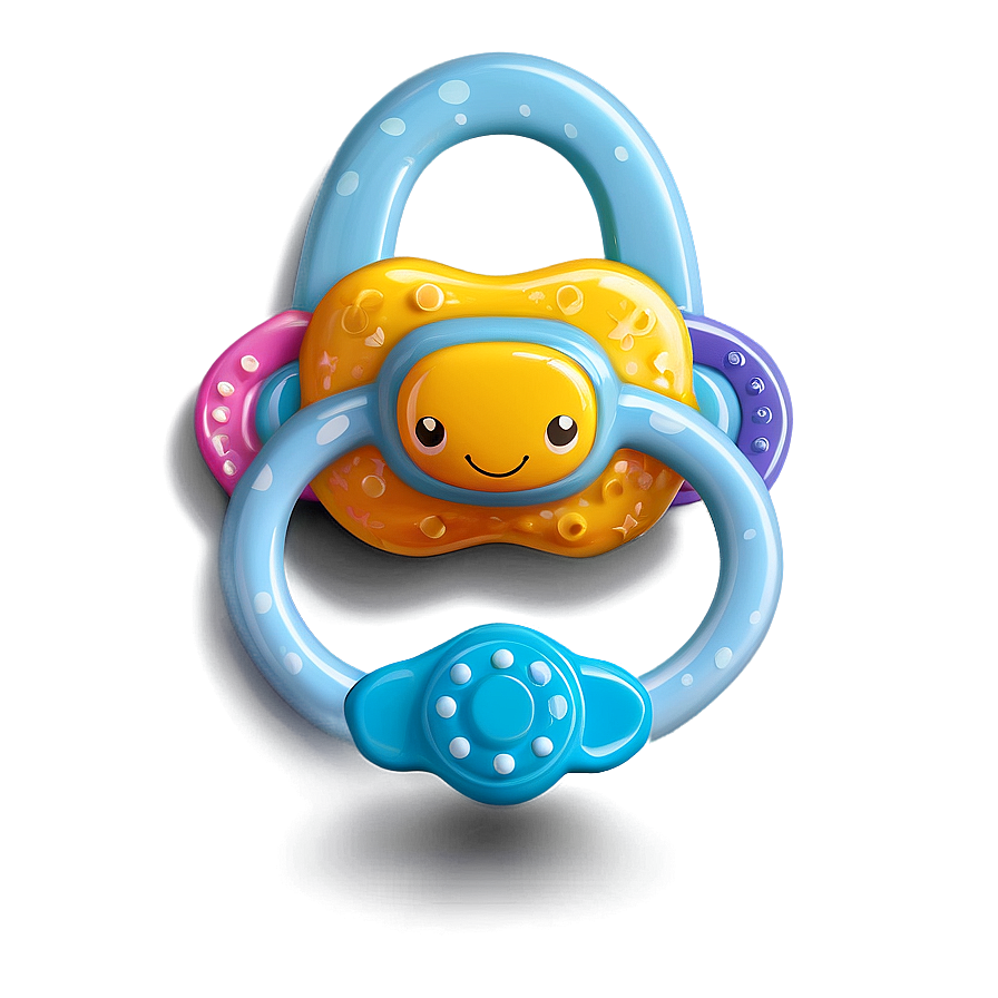 Cute Pacifier Design Png 3