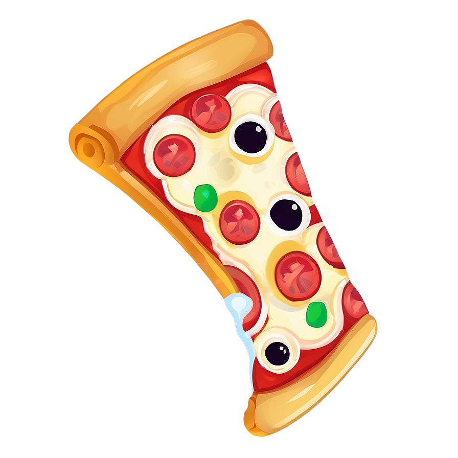 Cute Pizza Slice Cartoon Png 17