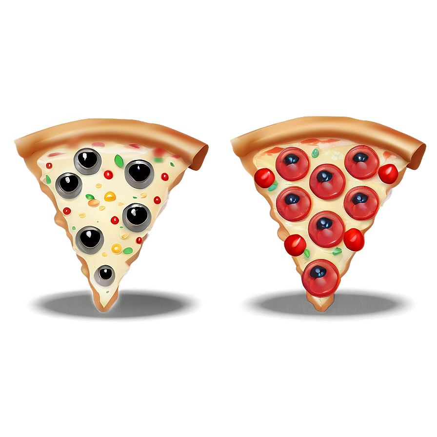 Cute Pizza Slice Cartoon Png Pdv