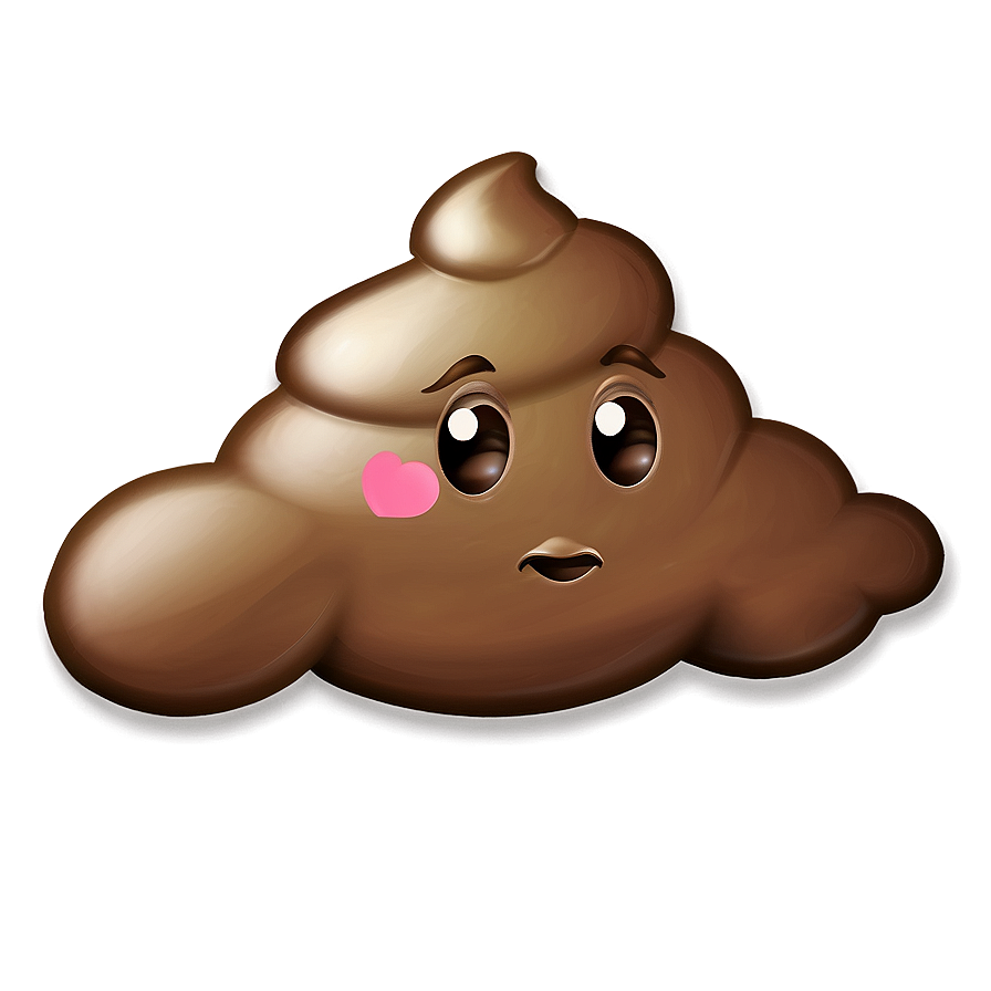 Cute Poop Emoji Png 38