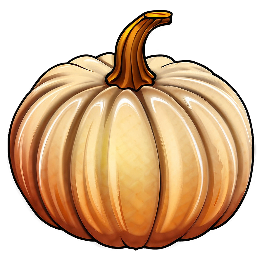 Cute Pumpkin Outline Draft Png Jkc93