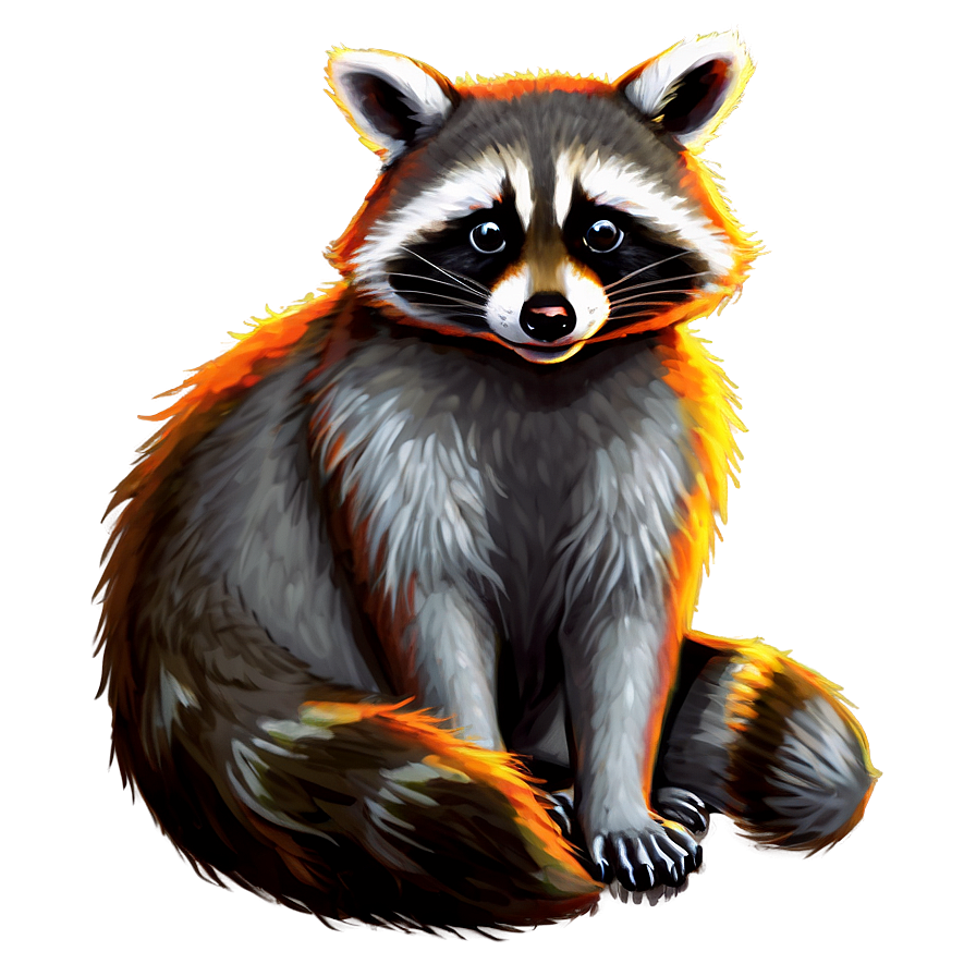 Cute Raccoon Png 63