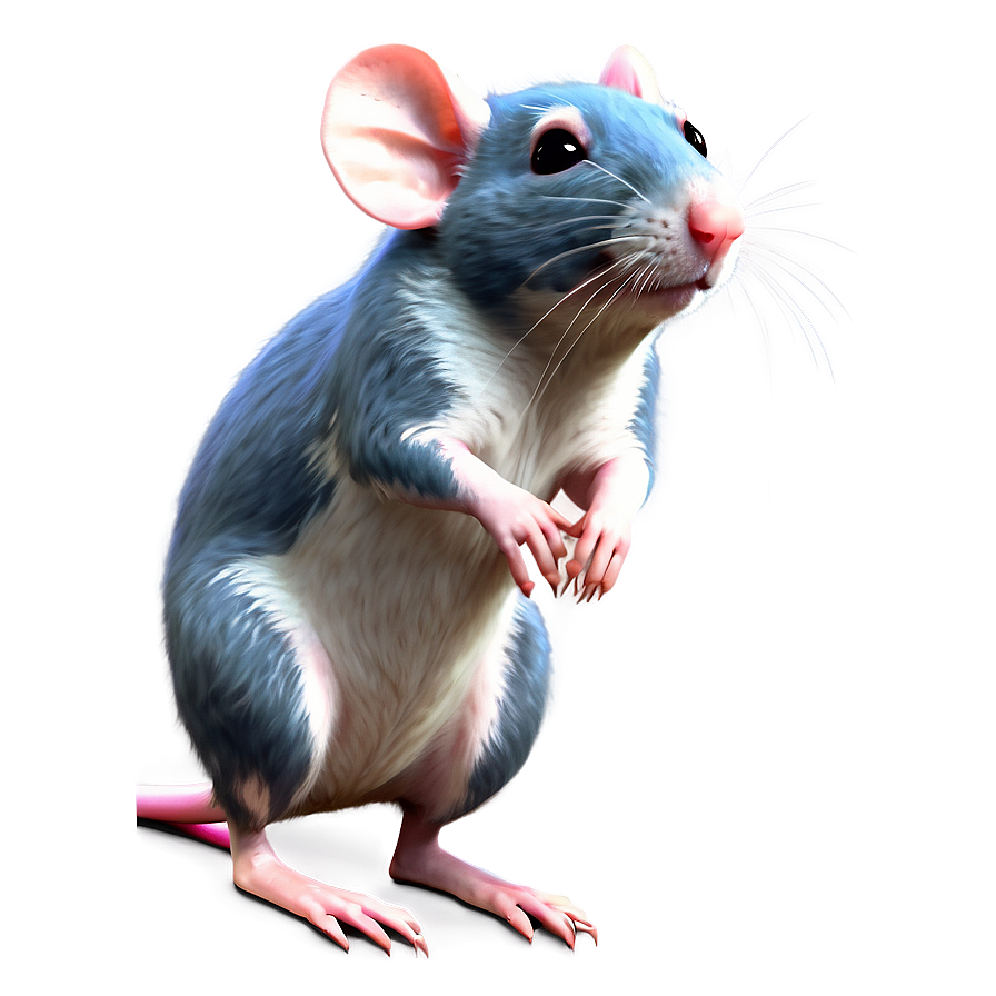 Cute Rat Character Png Dxt