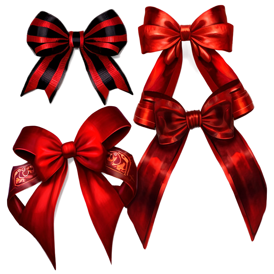 Cute Red Bow Png Yrp3