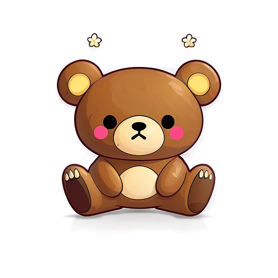 Cute Rilakkuma Bear Png Lsa