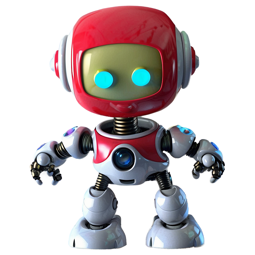 Cute Robot In Space Png 06272024