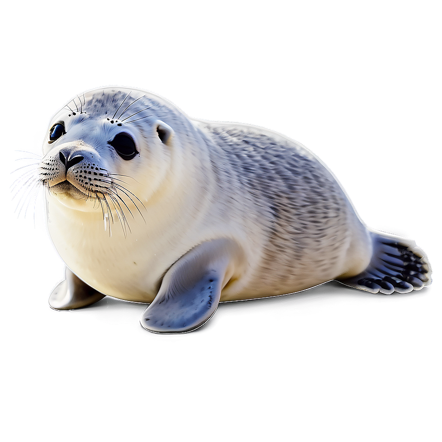Cute Seal Illustration Png 75